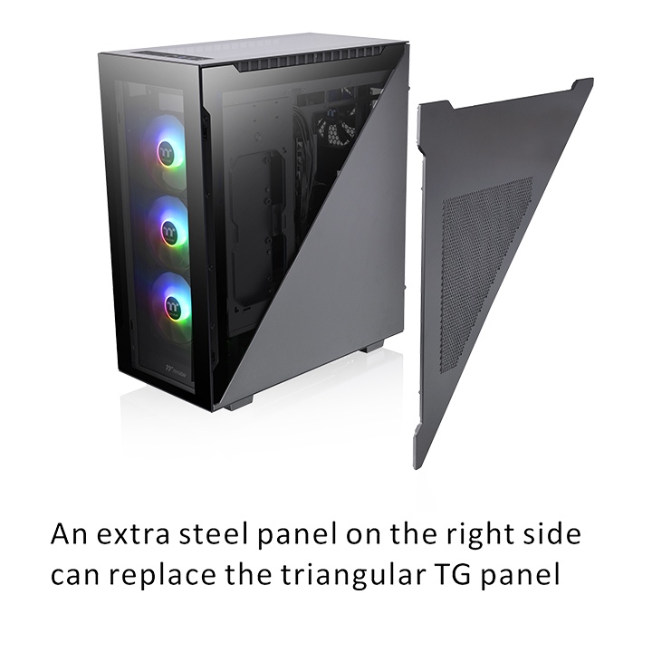 THERMALTAKE Divider 500 TG Snow CA-1T4-00M1WN-01 Gaming Mid Tower PC Kasası Beyaz