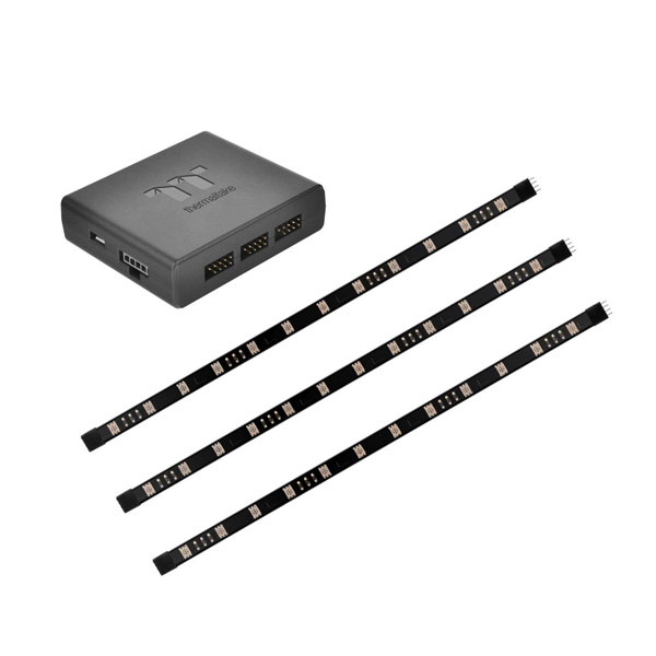THERMALTAKE Pasific Lumi Plus 16.8 Milyon Renkli Magnet LED Strip 3-lü paket