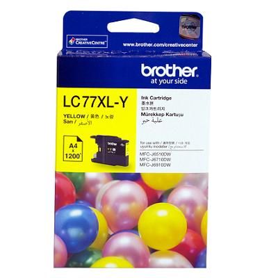 BROTHER Sarı Kartuş 1200 Sayfa LC77XLY