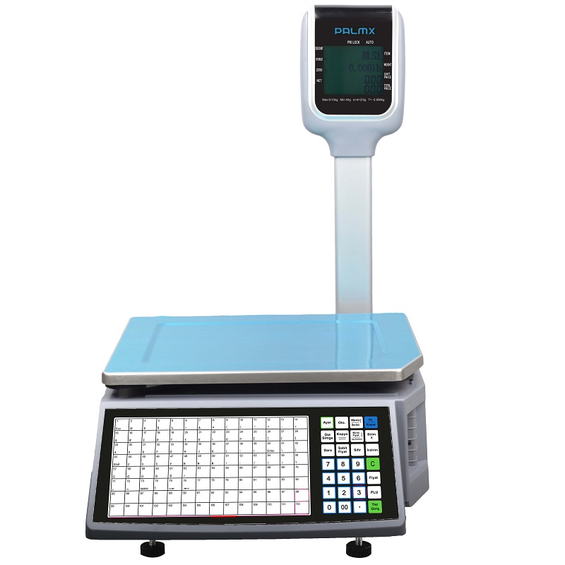 Palmx RLS1100D WSE 15-30 Kg. Barkod Yazıcılı Terazi