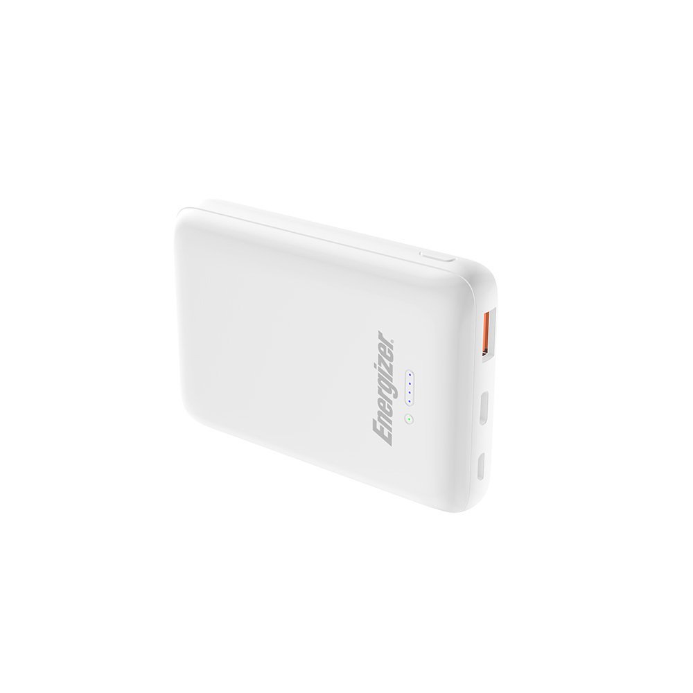 Energizer Ultimate QE10000PQ 10000mAh Kablosuz Vantuzlu Taşınabilir Hızlı Şarj Cihazı Beyaz