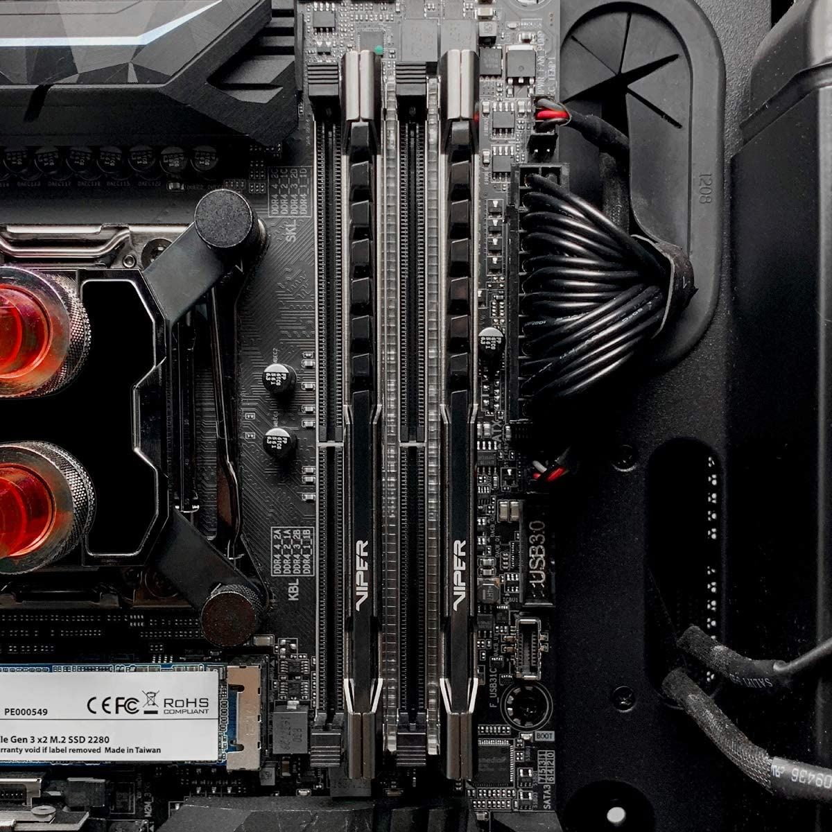 PATRIOT 32GB (2x16GB) DDR4  3200MHz DUAL KIT VIPER PC RAM