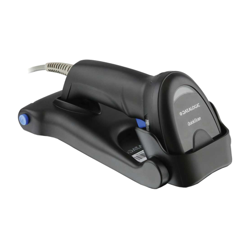 DATALOGIC Quickscan QD2220, EL Tipi, Laser, USB Kablolu, 1D, Barkod Okuyucu (Ayaklı)