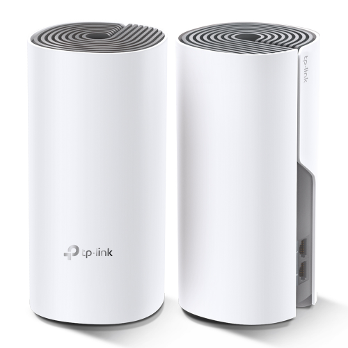 TP-LINK DECO-E4, AC1200, İkili Mesh, 1200Mbps, Dual Band, 2Port Megabit Lan, 260m2 Çekim Alanı, Router, Geniş Alan İnternet Ağı Sağlayıcısı