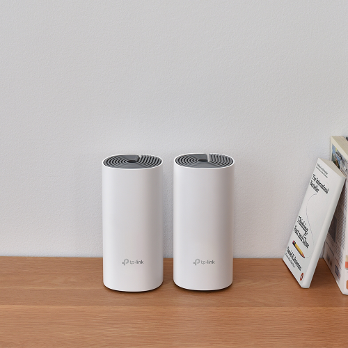 TP-LINK DECO-E4, AC1200, İkili Mesh, 1200Mbps, Dual Band, 2Port Megabit Lan, 260m2 Çekim Alanı, Router, Geniş Alan İnternet Ağı Sağlayıcısı