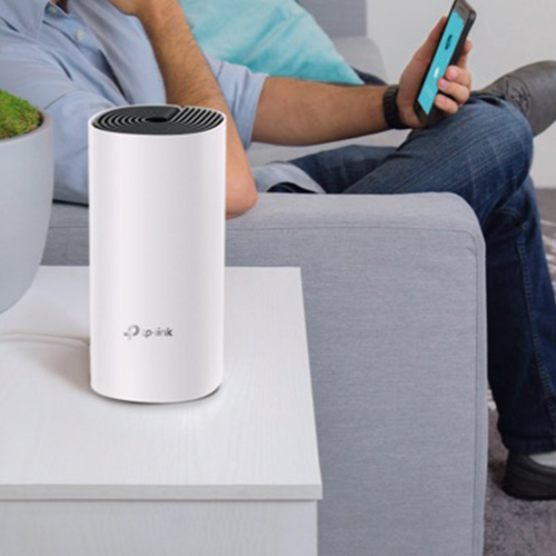 TP-LINK DECO-E4, AC1200, Tekli Mesh, 1200Mbps, Dual Band, 2Port Megabit Lan, 140m2 Çekim Alanı, Router, Geniş Alan İnternet Ağı Sağlayıcısı