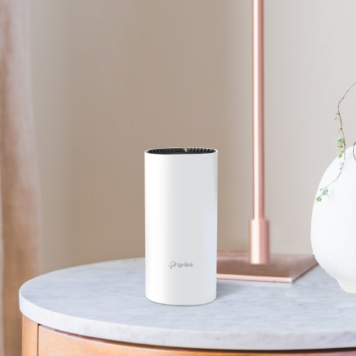 TP-LINK DECO-E4, AC1200, Tekli Mesh, 1200Mbps, Dual Band, 2Port Megabit Lan, 140m2 Çekim Alanı, Router, Geniş Alan İnternet Ağı Sağlayıcısı