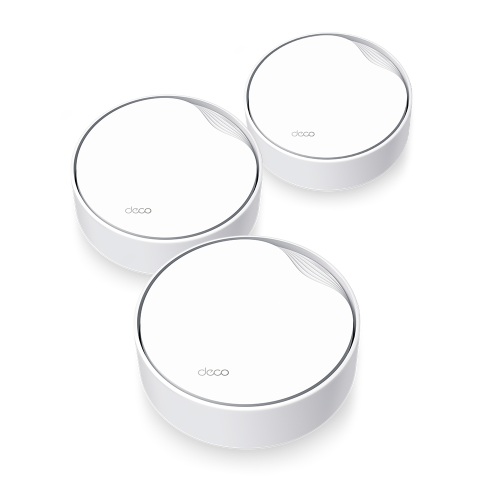 TP-LINK DECO-X50-POE, AX3000, Üçlü Mesh, 3000Mbps, Dual Band, WiFi6, 3Port Gigabit Lan, 230m2 Çekim Alanı, Router, Geniş Alan İnternet Ağı Sağlayıcısı