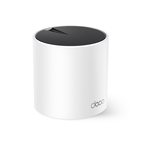 TP-LINK DECO-X55, AX3000, Tekli Mesh, 3000Mbps, Dual Band, WiFi6, 3Port Gigabit Lan, 230m2 Çekim Alanı, Router, Geniş Alan İnternet Ağı Sağlayıcısı