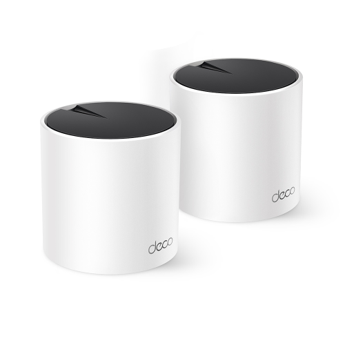 TP-LINK DECO-X55, AX3000, İkili Mesh, 3000Mbps Dual Band, WiFi6, 3Port Gigabit Lan, 420m2 Çekim Alanı, Router, Geniş Alan İnternet Ağı Sağlayıcısı