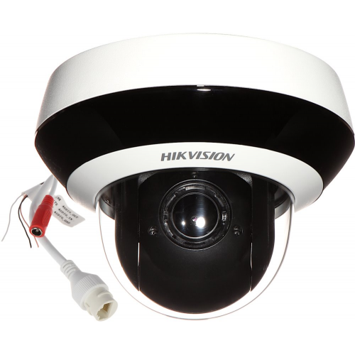 HIKVISION DS-2DE2A404IW-DE3, 4Mpix, 2,8-12mm Lens, 4X Optik Zoom, 20Mt Gece Görüşü, SD Kart, PoE, Ses Giriş Çıkış, H265+, Mini Speed Dome PTZ IP Kamera
