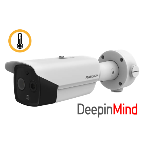 HIKVISION DS-2TD2617-3/QA 4Mpix, 4mm Lens, H265+, 40Mt Gece Görüşü,  PoE, Yangın Algılama, Sesli Alarm, Termal IP Kamera