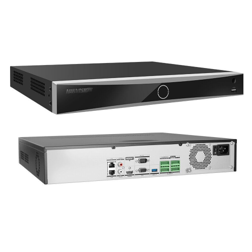 HIKVISION DS-7732NXI-K4, 32Kanal, 12Mpix, H265+, 4 HDD Desteği, 2160P Kayıt, 256Mbps Bant Genişliği, Metal Kasa, 2 Port GigaBit Lan, NVR