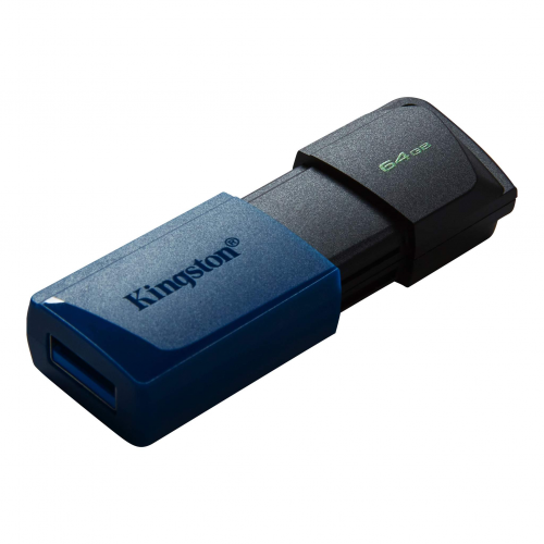 KINGSTON DTXM/64GB USB 3.2 DataTraveler Exodia Flash Bellek (Siyah-Mavi)