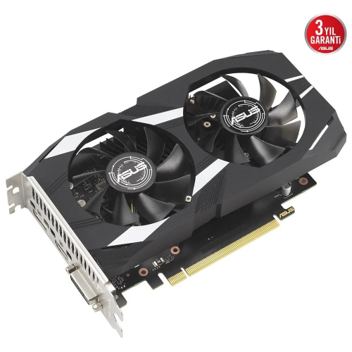 ASUS DUAL-RTX3050-O6G, 6GB, GDDR6, 96Bit, 1xHDMI, 1xDP, 1xDVI GAMING Ekran Kartı