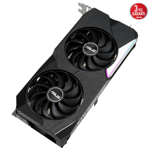 ASUS DUAL-RTX3060TI-O8G-V2-GAMING, 8Gb, GDDR6, 256Bit, 2xHDMI, 3xDP GAMING Ekran Kartı