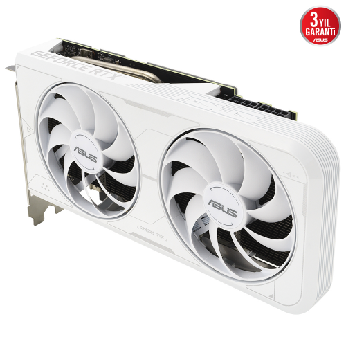 ASUS DUAL-RTX3060TI-O8GD6X-WHITE, 8Gb, GDDR6X, 256Bit, 1xHDMI, 3xDP GAMING Ekran Kartı