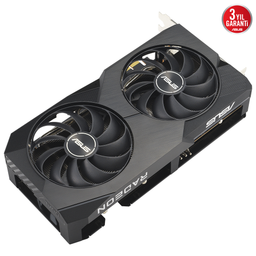 ASUS DUAL-RX7600-O8G, 8Gb, 128Bit, GDDR6, 1xHDMI, 3xDP, GAMING Ekran Kartı