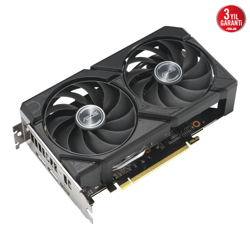ASUS DUAL-RX9060XT-16G, 16Gb, 128Bit, GDDR6, 1xHDMI, 2xDP, GAMING Ekran Kartı