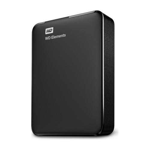 WD WDBU6Y0040BBK-WESN, Elements, 4TB, 2.5’’, USB3.0, Taşınabilir, Harici HDD, Siyah (Türkiye Distribütörü Garantili)