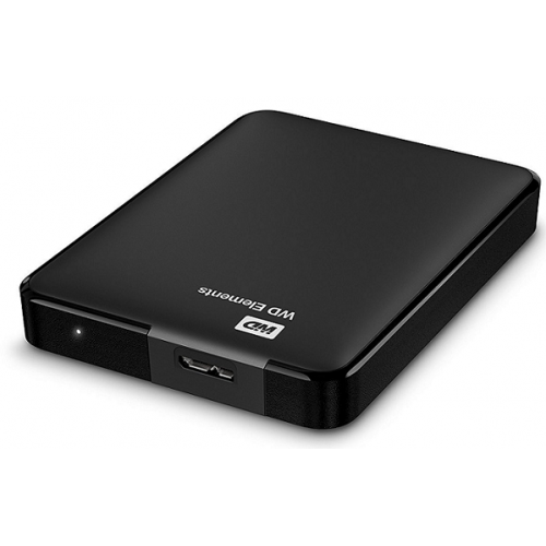WD WDBU6Y0040BBK-WESN, Elements, 4TB, 2.5’’, USB3.0, Taşınabilir, Harici HDD, Siyah (Türkiye Distribütörü Garantili)