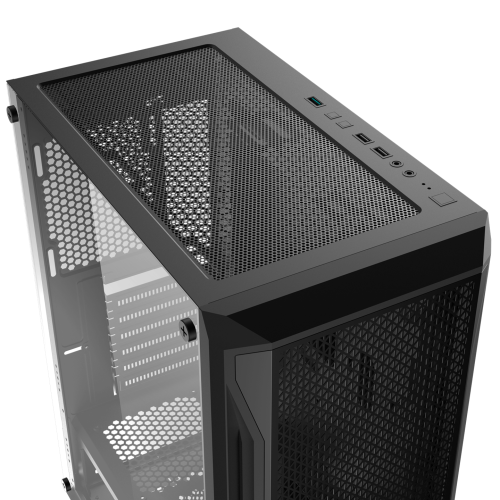 Xigmatek EN46195, Gaming X, 500W, Mesh Panel, Tempered Glass, RGB, ATX GAMING KASA