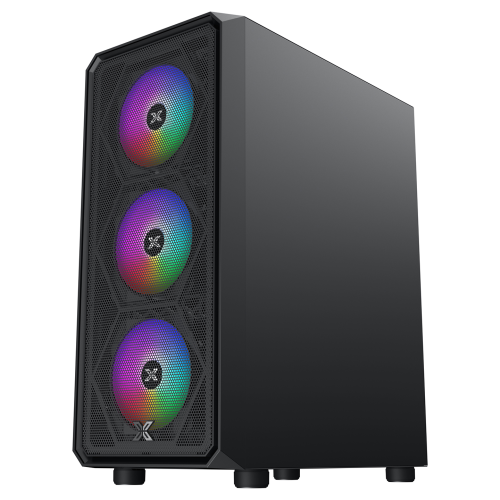 Xigmatek EN46476, Duo X ODIN II, 650W, Mesh Panel, Tempered Glass, RGB, ATX GAMING KASA
