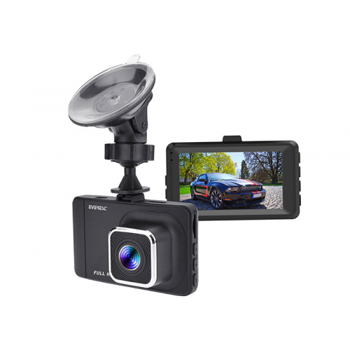 EVEREST EVERCAR M21 12Mpix Foto, 1080P FullHD Video, 3,0’’ IPS Ekran, G Sensör, Ses Kaydı Araç Kamerası