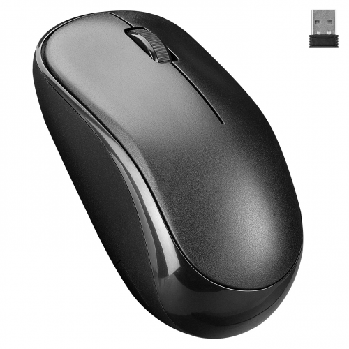 EVEREST SM-833, USB Nano 2,4G Kablosuz, 1200dpi, Optik, 3 Tuşlu, Siyah Mouse