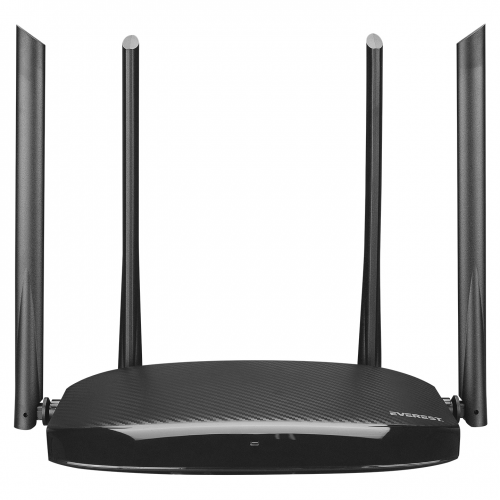 EVEREST EWR-AC5-V3, AC1200, 1200Mbps, Dual Band Wifi, 4Port, 1 WAN, Masaüstü, Megabit, WISP, Repeater, Router, Access Point