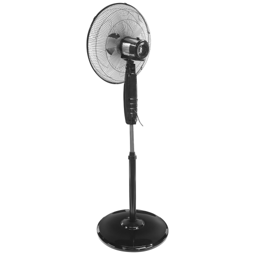EVEREST FAN11, SİYAH, CoolAir, 3 Kademeli Hız, 16’’ Kanat, 45W, Otomatik Salınım, Yükseklik Ayarlı, AC220, Vantilatör