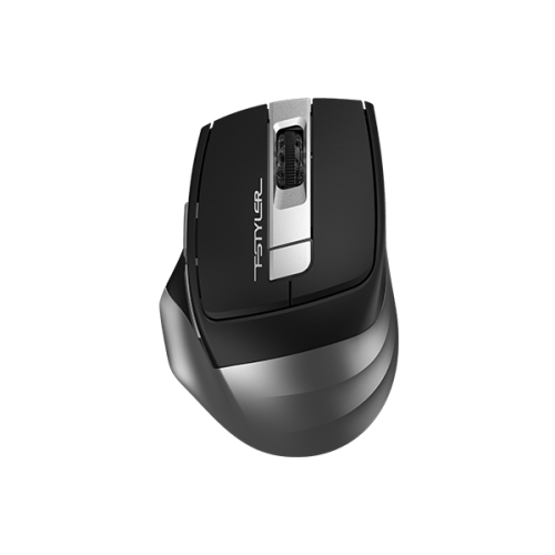 A4 TECH FB35S, Grey, FSTYLER, BLUETOOTH, 2,4Ghz Kablosuz, Optik Mouse, 10-15Metre, 6 Buton, Nano Alıcı