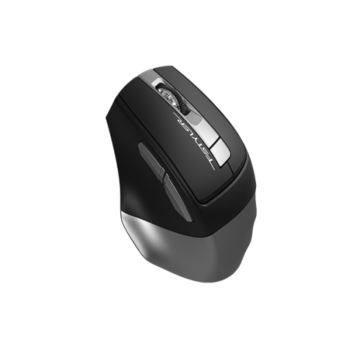 A4 TECH FB35S, Grey, FSTYLER, BLUETOOTH, 2,4Ghz Kablosuz, Optik Mouse, 10-15Metre, 6 Buton, Nano Alıcı