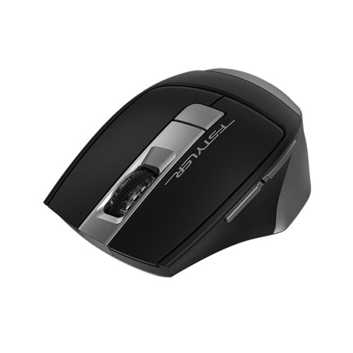 A4 TECH FB35S, Grey, FSTYLER, BLUETOOTH, 2,4Ghz Kablosuz, Optik Mouse, 10-15Metre, 6 Buton, Nano Alıcı