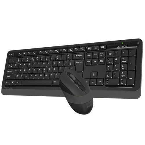 A4 TECH FG1010, Gri, FSTYLER, 2.4Ghz Kablosuz, Türkçe Q, Klavye Mouse Set