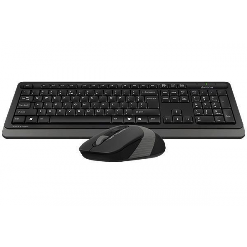 A4 TECH FG1010, Gri, FSTYLER, 2.4Ghz Kablosuz, Türkçe Q, Klavye Mouse Set