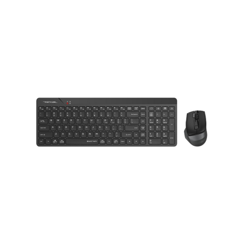 A4 TECH FG2400 AIR2 Siyah, FSTYLER, 2.4Ghz Mini Kablosuz, Türkçe Q, SESSİZ Klavye Mouse Set
