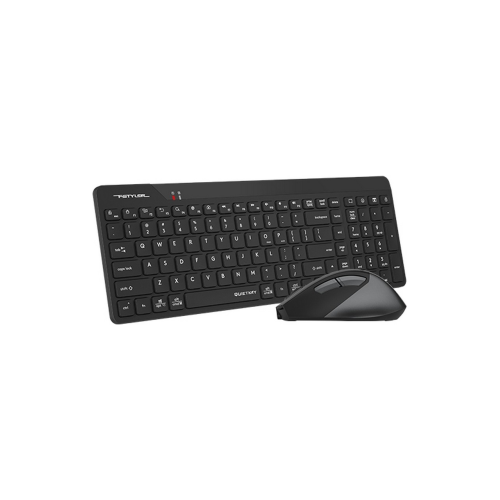 A4 TECH FG2400 AIR2 Siyah, FSTYLER, 2.4Ghz Mini Kablosuz, Türkçe Q, SESSİZ Klavye Mouse Set