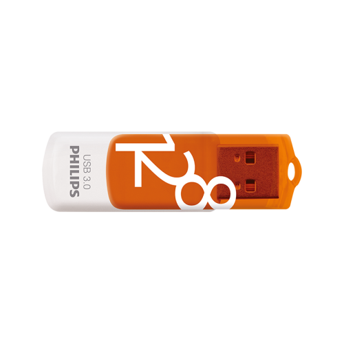 PHILIPS FM12FD00B, 128GB, USB 3.0, Vivid, Turuncu, Flash Disk