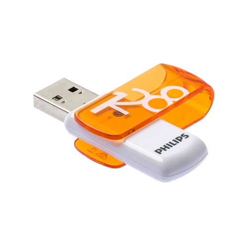 PHILIPS FM12FD05B, 128GB, USB 2.0, Vivid, Turuncu, Flash Disk