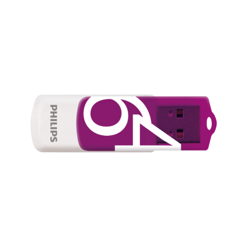 PHILIPS FM64FD05B, 64GB, USB 2.0, Vivid, Mor, Flash Disk