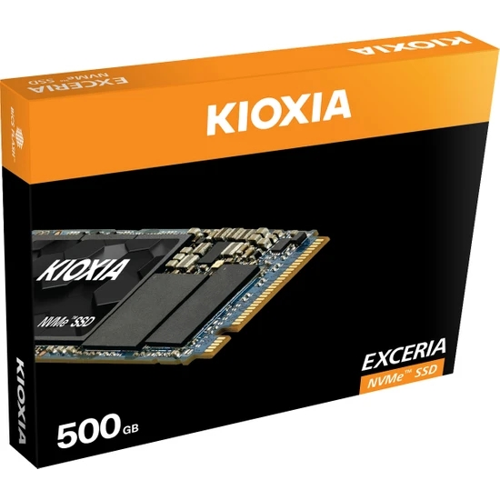 Kioxia Exceria NVMe 500GB 1700MB-1600MB/s M2 PCIe Nvme 3D NAND SSD (LRC10Z500GG8)