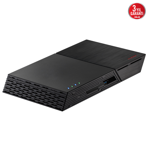 ASUSTOR FS6712X FLASHTOR 12 PRO, Intel N5105 CPU, 4Gb DDR4 Ram, (12x8TB) M.2 NVMe Yuvası, HDMI, 10GbE Network, 2xUSB 3.2, 2xUSB 2.0, Tower NAS (Yedekleme) Cihazı