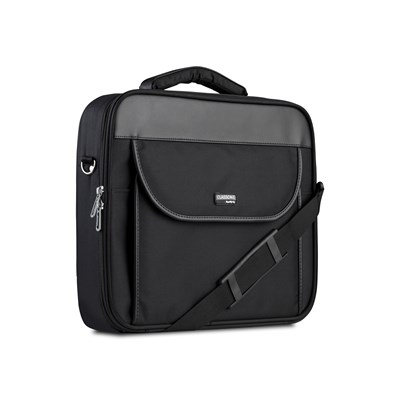 Classone G16001L Guard Serisi  Kasnaklı Notebook Çantası - Siyah /Gri