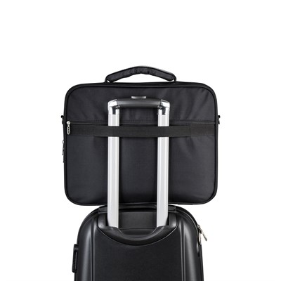 Classone G16001L Guard Serisi  Kasnaklı Notebook Çantası - Siyah /Gri
