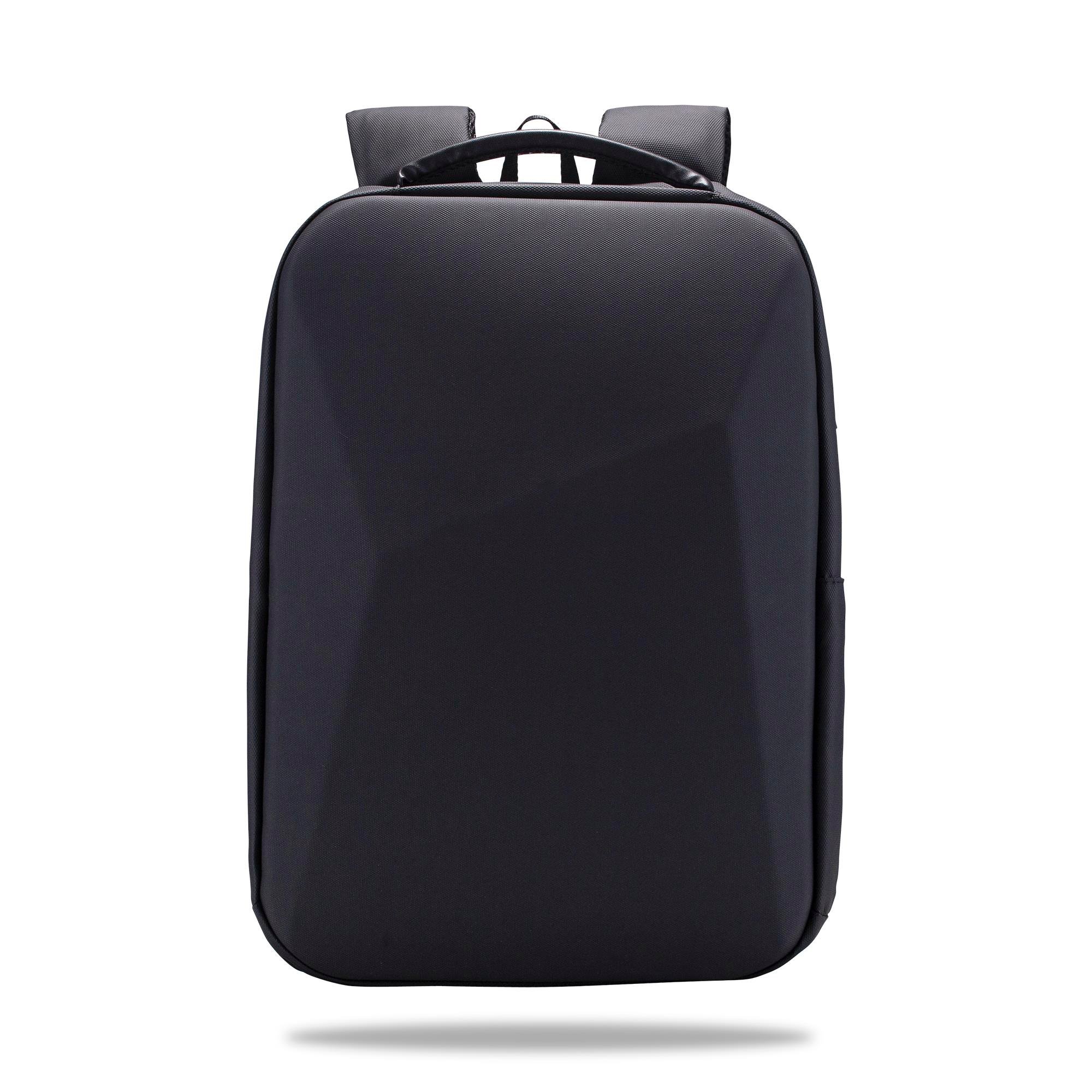 Classone GA-0010 Gauntlet V1 Sert Kabuk Serisi 15.6 inch Uyumlu WTX Pro Su Geçirmez Kumaş Laptop Çantası -Siyah