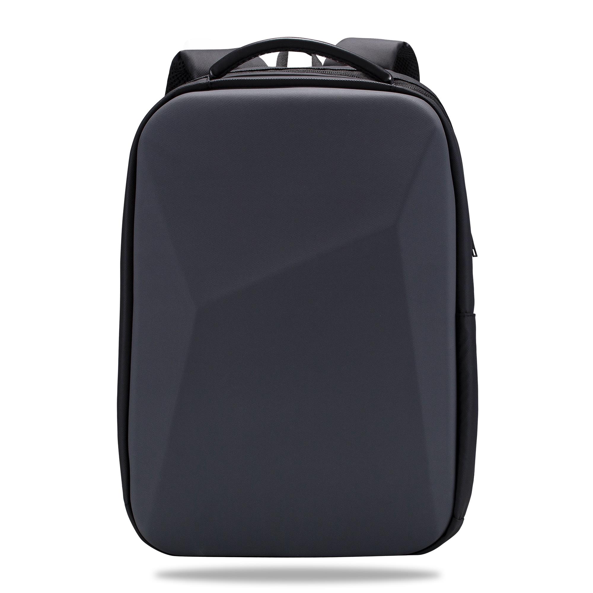 Classone GA-0014 Gauntlet V1 Sert Kabuk Serisi 15.6 inch Uyumlu WTX Pro Su Geçirmez Kumaş  Laptop Çantası -Gri