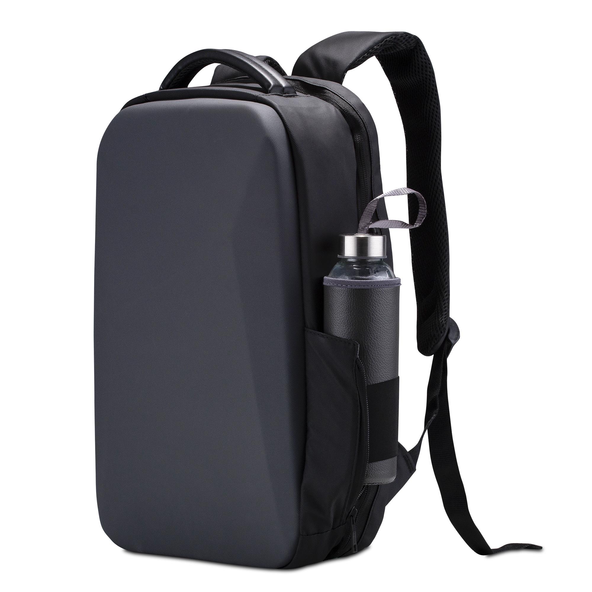 Classone GA-0014 Gauntlet V1 Sert Kabuk Serisi 15.6 inch Uyumlu WTX Pro Su Geçirmez Kumaş  Laptop Çantası -Gri