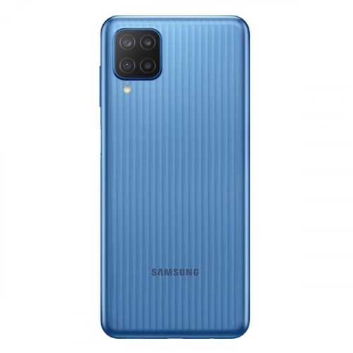 SAMSUNG  M127F/DS GALAXY M12 Light Blue, 64Gb, 4Gb Ram, 8 Çekirdek, 6,5inc Ekran, 8Mpix Ön 48Mpix Arka Kamera, Türkiye Garantili.