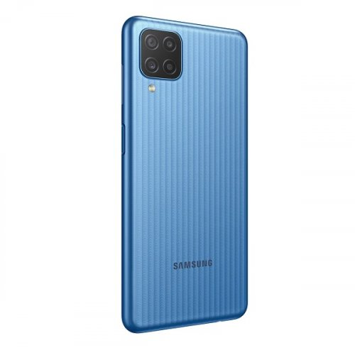 SAMSUNG  M127F/DS GALAXY M12 Light Blue, 64Gb, 4Gb Ram, 8 Çekirdek, 6,5inc Ekran, 8Mpix Ön 48Mpix Arka Kamera, Türkiye Garantili.